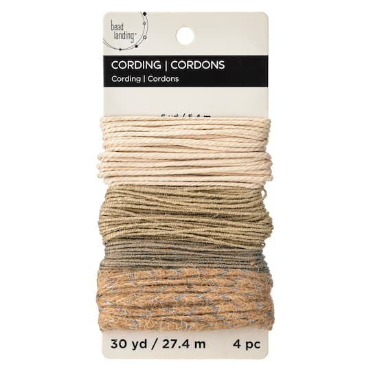 Jute & Cotton Cording by Bead Landing™